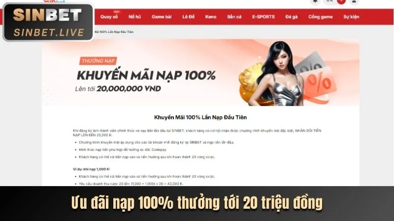 Khuyến mãi chào mừng GA888